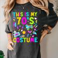 This Is My 70's Costume Nostalgia Mixtape Era 1970s Party Premium Tri-Blend Women's Comfort Colors T-Shirt Pepper