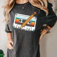 80 S 80s 90s Cassette Tape Nostalgia Retro Band Women's Comfort Colors T-Shirt Pepper