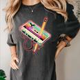 80s 90s Retro Halloween's Party Costume Nostalgia Cassette Women's Comfort Colors T-Shirt Pepper