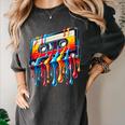 80s 90s Retro Party Costume Nostalgia Cassette Women's Comfort Colors T-Shirt Pepper