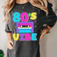 80's Vibe Retro Style Cassette Tape Nostalgia 1980s Party Women's Comfort Colors T-Shirt Pepper 80's Vibe Retro Style Cassette Tape Nostalgia 1980s Party Women's Comfort Colors T-Shirt Pepper