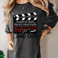 8th Grade Graduation 2026 Graduate Clapperboard Women's Comfort Colors T-Shirt Pepper