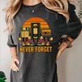 90s Nostalgia Never Forget Retro Women's Comfort Colors T-Shirt Pepper