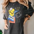 90s Retro Cassette And Walkman Nostalgia Graphic Tee Women's Comfort Colors T-Shirt Pepper