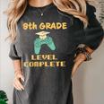 9th Grade Graduate Boys Girls Gamer Ninth Grade Graduation Women's Comfort Colors T-Shirt Pepper