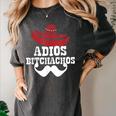 Adios Bitchachos For Graduation Or Cinco De Mayo T-Shirt Women's Comfort Colors T-Shirt Pepper