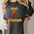 Adios Bitchachos Tee Cinco De Mayo Graduation Retirement Women's Comfort Colors T-Shirt Pepper