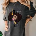 African Woman Educated Graduation 2019 Proud Women's Comfort Colors T-Shirt Pepper