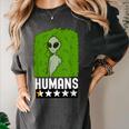 Alien Avoids Humans Sarcastic Introvert Humor Women's Comfort Colors T-Shirt Pepper