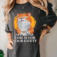 My Alone Time Is For Your Safety Coffee Lover Introvert Raglan Baseball Tee Women's Comfort Colors T-Shirt Pepper
