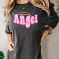 Angel Y2k Aesthetic 2000s Millennial Nostalgia Retro Pink Women's Comfort Colors T-Shirt Pepper