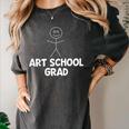Artist Shirt Art School Grad Graduation Shirt Women's Comfort Colors T-Shirt Pepper