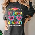 Awesome 5th Grade Graduate Looks Like Class 2023 Graduation Women's Comfort Colors T-Shirt Pepper