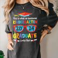 Awesome Kindergarten Graduate Looks Like 2024 Graduation Women's Comfort Colors T-Shirt Pepper