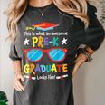 What An Awesome Pre-K Graduate Looks Like 2025 Graduation Women's Comfort Colors T-Shirt Pepper