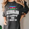 Azerbaijan Lover Saying Azeri Nostalgia Women's Comfort Colors T-Shirt Pepper
