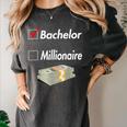 Bachelor Graduation Women's Comfort Colors T-Shirt Pepper