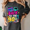 Back To The 90s Nostalgia Cassette Game Console Boombox Women's Comfort Colors T-Shirt Pepper Back To The 90s Nostalgia Cassette Game Console Boombox Women's Comfort Colors T-Shirt Pepper