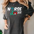 Best Nurse Graduation- RN Nurse Established 2019 LPN Women's Comfort Colors T-Shirt Pepper