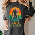 Bigfoot Introvert People Not A Big Fan Retro Sasquatch Women's Comfort Colors T-Shirt Pepper