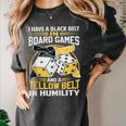Board Game Saying Shy Introvert Geeks Women's Comfort Colors T-Shirt Pepper