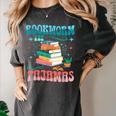 Book Reader Librarian Bookworm In Pajamas Book And Pajama Women's Comfort Colors T-Shirt Pepper