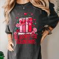 All Booked For Valentines Book Lovers Teacher Valentines Women's Comfort Colors T-Shirt Pepper
