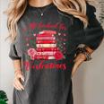 All Booked For Valentines Librarian Book Lover Teacher Women's Comfort Colors T-Shirt Pepper All Booked For Valentines Librarian Book Lover Teacher Women's Comfort Colors T-Shirt Pepper