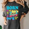 Born In The 80's But 90's Made Me Nostalgia Cassette Tape Premium Tri-Blend Women's Comfort Colors T-Shirt Pepper