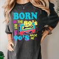 Born In The 80's But 90's Made Me Nostalgia Cassette Tape Women's Comfort Colors T-Shirt Pepper