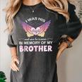 Brother Angel In My Memory Cute Family Remembrance Match Women's Comfort Colors T-Shirt Pepper