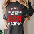 BSN Nurse Graduation Essentials BSN Nursing School Student Women's Comfort Colors T-Shirt Pepper