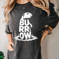 Burrow Prairie Dog Word Art Introvert Nature Retreat Men Women Kids Women's Comfort Colors T-Shirt Pepper Burrow Prairie Dog Word Art Introvert Nature Retreat Men Women Kids Women's Comfort Colors T-Shirt Pepper