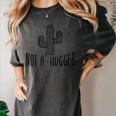 Cactus Not A Hugger Homebody Introvert Raglan Baseball Tee Women's Comfort Colors T-Shirt Pepper Cactus Not A Hugger Homebody Introvert Raglan Baseball Tee Women's Comfort Colors T-Shirt Pepper