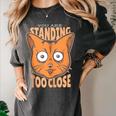 Cat Lover Antisocial Too Close Introvert People Hater Women's Comfort Colors T-Shirt Pepper Cat Lover Antisocial Too Close Introvert People Hater Women's Comfort Colors T-Shirt Pepper