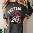 Chapter 20 20th Birthday Women Book Lovers Its My Birthday Women's Comfort Colors T-Shirt Pepper Chapter 20 20th Birthday Women Book Lovers Its My Birthday Women's Comfort Colors T-Shirt Pepper