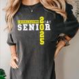 Cheerleading Senior Night Cheer Senior 2025 Graduation 11 Women's Comfort Colors T-Shirt Pepper