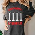 Chemistry Science Joke Graduated Cylinder Graduation T-Shirt Women's Comfort Colors T-Shirt Pepper