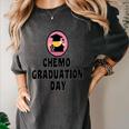 Chemo Graduation Day Victory Support Shirt Women's Comfort Colors T-Shirt Pepper