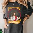 Christian Jesus Religious Sayings Catholic Introvert Women's Comfort Colors T-Shirt Pepper