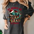 Christmas Dragon My Holidays Are All Booked Book Lovers Kids Women's Comfort Colors T-Shirt Pepper