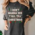 Christmas Sarcastic Introvert Holiday Shirt Women's Comfort Colors T-Shirt Pepper Christmas Sarcastic Introvert Holiday Shirt Women's Comfort Colors T-Shirt Pepper
