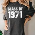 Class Of 1971 High School College Graduation Reunion T-Shirt Women's Comfort Colors T-Shirt Pepper