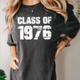 Class Of 1976 High School College Graduation Reunion T-Shirt Women's Comfort Colors T-Shirt Pepper