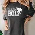 Class Of 2017 Cute Graduation T-Shirt Women's Comfort Colors T-Shirt Pepper