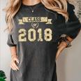 Class Of 2018 T-Shirt For 2018 Graduation Seniors Women's Comfort Colors T-Shirt Pepper