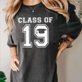 Class Of 2019 School Graduation Graphic Women's Comfort Colors T-Shirt Pepper