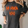 Class Of 2020 Senior 80s And 90s Rock Style Graduation Women's Comfort Colors T-Shirt Pepper