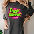 Class Of 2020 Senior 90s TV Style Graduation Women's Comfort Colors T-Shirt Pepper