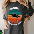 Class Of 2021 Done Senior Graduation Retro Sunset Women's Comfort Colors T-Shirt Pepper